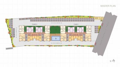 Project Image of 640.0 - 887.0 Sq.ft 2 BHK Apartment for buy in Prabha Aikyam