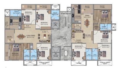 Project Image of 573.0 - 2273.0 Sq.ft 1 BHK Apartment for buy in Akshat Utopian Heights