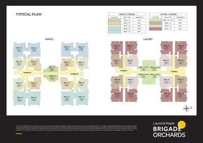 Project Image of 448.54 - 1051.21 Sq.ft 1 BHK Apartment for buy in Laurel And Maple At Brigade Orchards