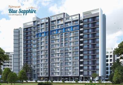 Project Image of 369.63 - 477.81 Sq.ft 1 BHK Apartment for buy in Padmavati Blue Sapphire
