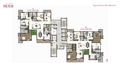 Project Image of 4395.0 - 5440.0 Sq.ft 4 BHK Apartment for buy in Jayabheri The Peak