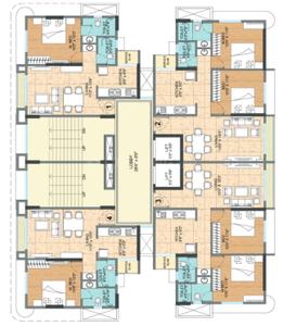 Project Image of 374.0 - 663.0 Sq.ft 1 BHK Apartment for buy in Vijay Vatika 5