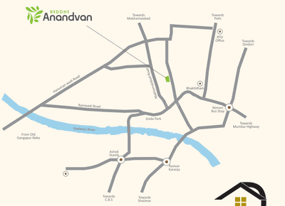 Project Image of 1056.0 - 1966.0 Sq.ft 2 BHK Apartment for buy in Digvijay Riddhi Anandvan
