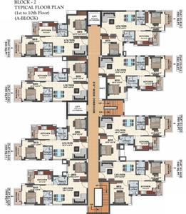 Project Image of 860.0 - 2885.0 Sq.ft 2 BHK Apartment for buy in AP Ashapura