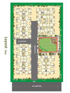 Project Image of 630.0 - 1026.0 Sq.ft 1 BHK Apartment for buy in Art Shree Vishnudhara Homes