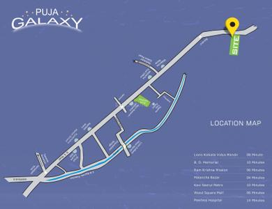 Project Image of 543.79 - 880.92 Sq.ft 2 BHK Apartment for buy in Hive Puja Galaxy