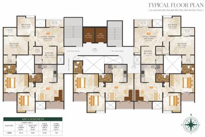 Project Image of 850 Sq.ft 2 BHK Apartment / Flat for sale in Wakad for Rs. 9000000