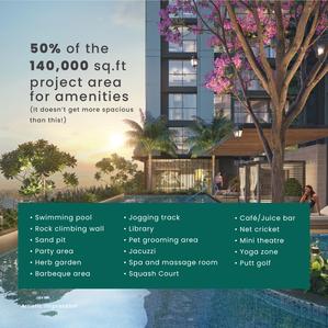 Project Image of 1790 Sq.ft 3 BHK Apartment / Flat for sale in Rahatani for Rs. 18000000