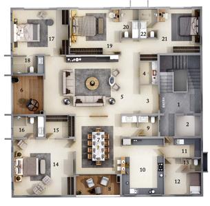 Project Image of 0.0 - 3575.0 Sq.ft 4 BHK Apartment for buy in Bluemoon Aurora