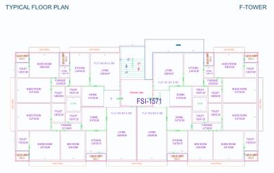 Project Image of 775.65 - 1040.55 Sq.ft 2 BHK Apartment for buy in N M Tawwakal Heights Musa Residency