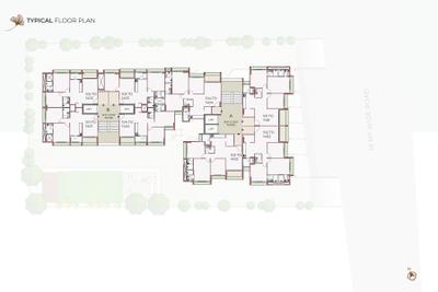 Project Image of 635.39 - 895.77 Sq.ft 2 BHK Apartment for buy in R R Tatva Bliss