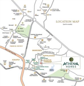 Project Image of 1994.98 - 2084.97 Sq.ft 3 BHK Apartment for buy in Saanvi Athena Homes A
