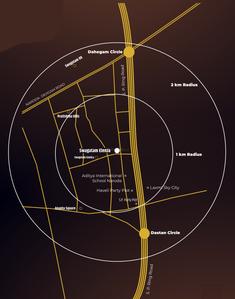 Shiv Swagatam Elenza Location Plan 1