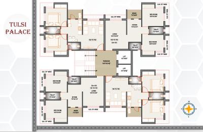 Project Image of 0.0 - 476.52 Sq.ft 2 BHK Apartment for buy in Tulsi Palace
