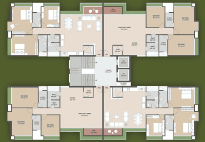 Project Image of 1390 Sq.ft 2 BHK Apartment / Flat for sale in Vesu for Rs. 7000000