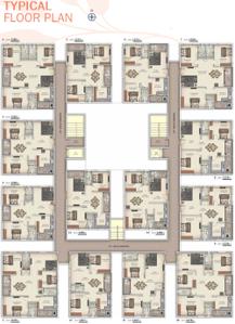 Project Image of 1233.0 - 1678.0 Sq.ft 2 BHK Apartment for buy in Sujay Estia