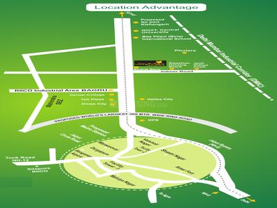 Shree Vinayak JoyMax Gardens A Location Plan 1