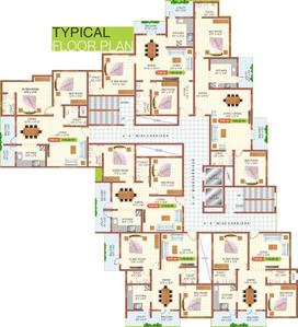 Project Image of 1110.0 - 1335.0 Sq.ft 2 BHK Apartment for buy in Malibu Belezza