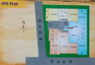 Project Image of 625.0 - 980.0 Sq.ft 2 BHK Apartment for buy in Realcon Shreyans Tower