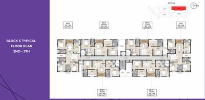 Project Image of 880.0 - 1446.0 Sq.ft 2 BHK Apartment for buy in Silversky The Edge