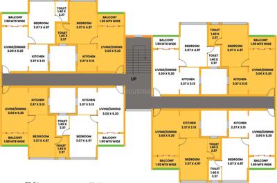 Project Image of 667.36 - 1076.39 Sq.ft 1 BHK Apartment for buy in Prabhu Casa De Flores