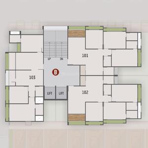 Project Image of 849.16 - 968.0 Sq.ft 3 BHK Apartment for buy in Swastik Vivanta