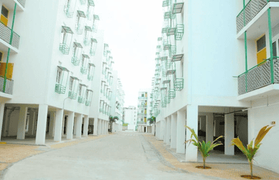 Project Image of 348.1 - 452.62 Sq.ft 1 BHK Apartment for buy in Mahindra Happinest Phase 1