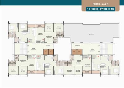Project Image of 605.69 - 609.99 Sq.ft 2 BHK Apartment for buy in Sadguru Air