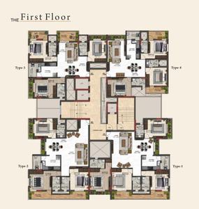 Project Image of 1774.0 - 2395.0 Sq.ft 3 BHK Apartment for buy in The Empire