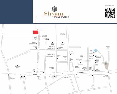 Project Image of 584.91 - 637.01 Sq.ft 2 BHK Apartment for buy in Shyam One40