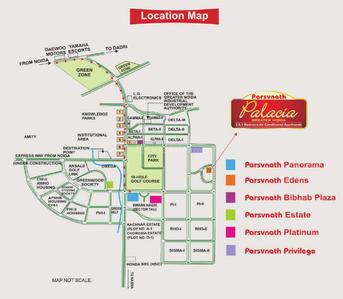 Project Image of 1320.0 - 2575.0 Sq.ft 2 BHK Apartment for buy in Parsvnath Palacia Phase 1