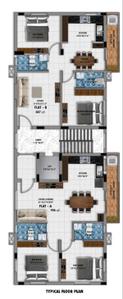 Project Image of 887.0 - 946.0 Sq.ft 2 BHK Apartment for buy in Karuppaswamy Crystal Apartment