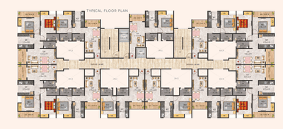 Project Image of 417.86 - 630.77 Sq.ft 1 BHK Apartment for buy in Raj Nirvana Eden