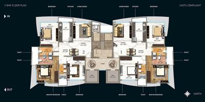 Project Image of 1001.0 - 1053.0 Sq.ft 3 BHK Apartment for buy in Aayush Poornima