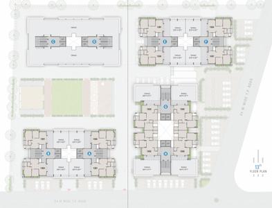 Project Image of 615.7 - 651.0 Sq.ft 2 BHK Apartment for buy in R Sheladia Panchamrut Skyz