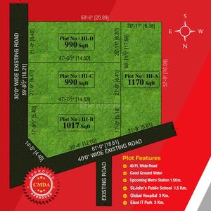 Project Image of 990.0 - 1170.0 Sq.ft Residential Plot Plot for buy in YS Golden Castle