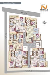 Project Image of 0.0 - 1220.0 Sq.ft 3 BHK Apartment for buy in Nishitas Nishita s Platinium
