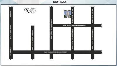 GS Lakshmi Flats Location Plan 1