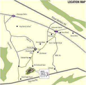 Project Image of 359.0 - 559.0 Sq.ft 1 BHK Apartment for buy in Dipti Sky City Building 1 And 3