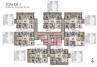 Project Image of 2460.0 - 2755.0 Sq.ft 3 BHK Apartment for buy in Rubrick Meluha