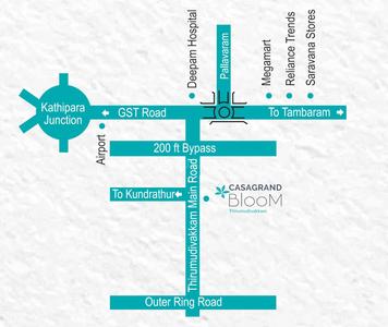 Project Image of 1110.0 - 1116.0 Sq.ft 3 BHK Villa for buy in CasaGrand Bloom III