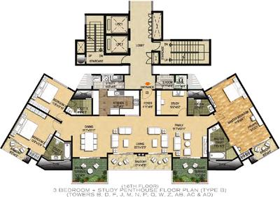 Project Image of 1555.0 - 4818.0 Sq.ft 2 BHK Apartment for buy in Ozone The Metrozone