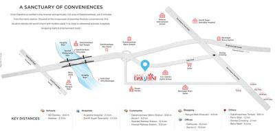 Project Image of 1250.0 - 1625.0 Sq.ft 3 BHK Apartment for buy in Orbit Dakshini