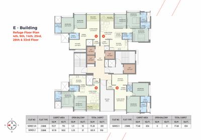 Project Image of 1129 Sq.ft 2 BHK Apartment / Flat for sale in Bavdhan for Rs. 11400000