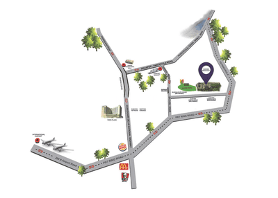 Project Image of 1685 Sq.ft 3 BHK Apartment / Flat for sale in Dhakoli for Rs. 7290000
