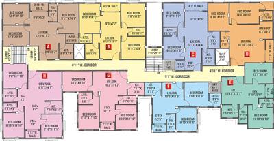 Project Image of 608.0 - 1509.0 Sq.ft 2 BHK Apartment for buy in DVA Ixora