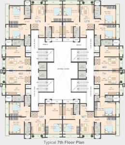Project Image of 650 Sq.ft 1 BHK Apartment / Flat for sale in Nalasopara West for Rs. 3400000