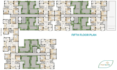 Project Image of 1111.0 - 1279.0 Sq.ft 3 BHK Apartment for buy in Pearl Elita