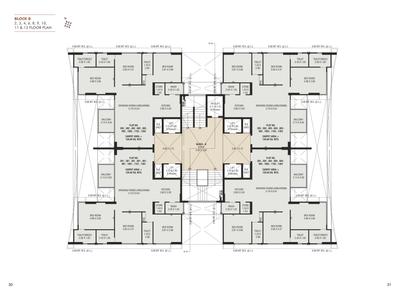Project Image of 1363.68 - 3033.27 Sq.ft 3 BHK Apartment for buy in The Sparkle