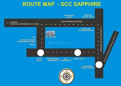 Project Image of 1187.0 - 1616.0 Sq.ft 2 BHK Apartment for buy in SCC Sapphire